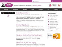 Tablet Screenshot of nama.nl